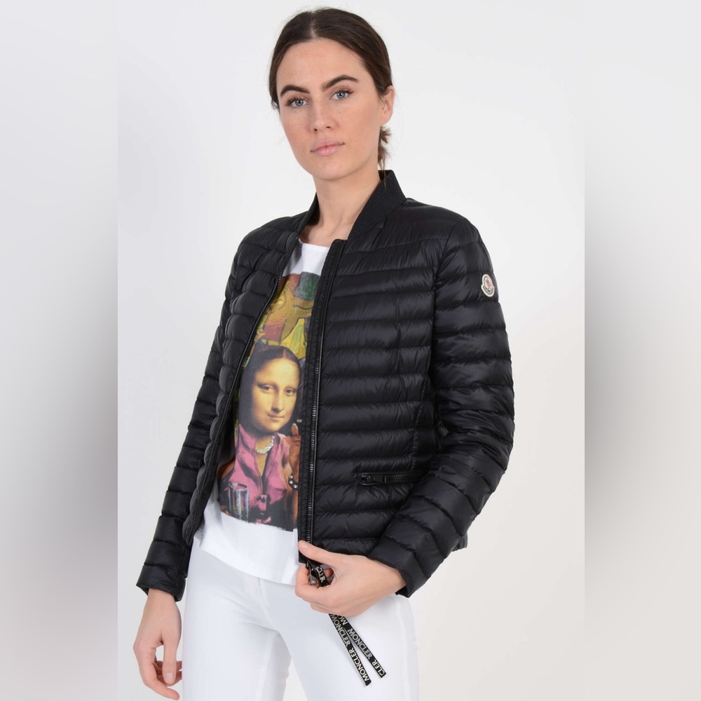 MONCLER Quilted Bomber Jacket